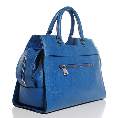 Proenza Schouler Vacchetta Calfskin Small PS13 Satchel Peacock 3 of 9