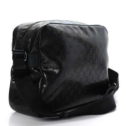 Gucci Imprime Monogram Large Messenger Bag Black 3 of 9