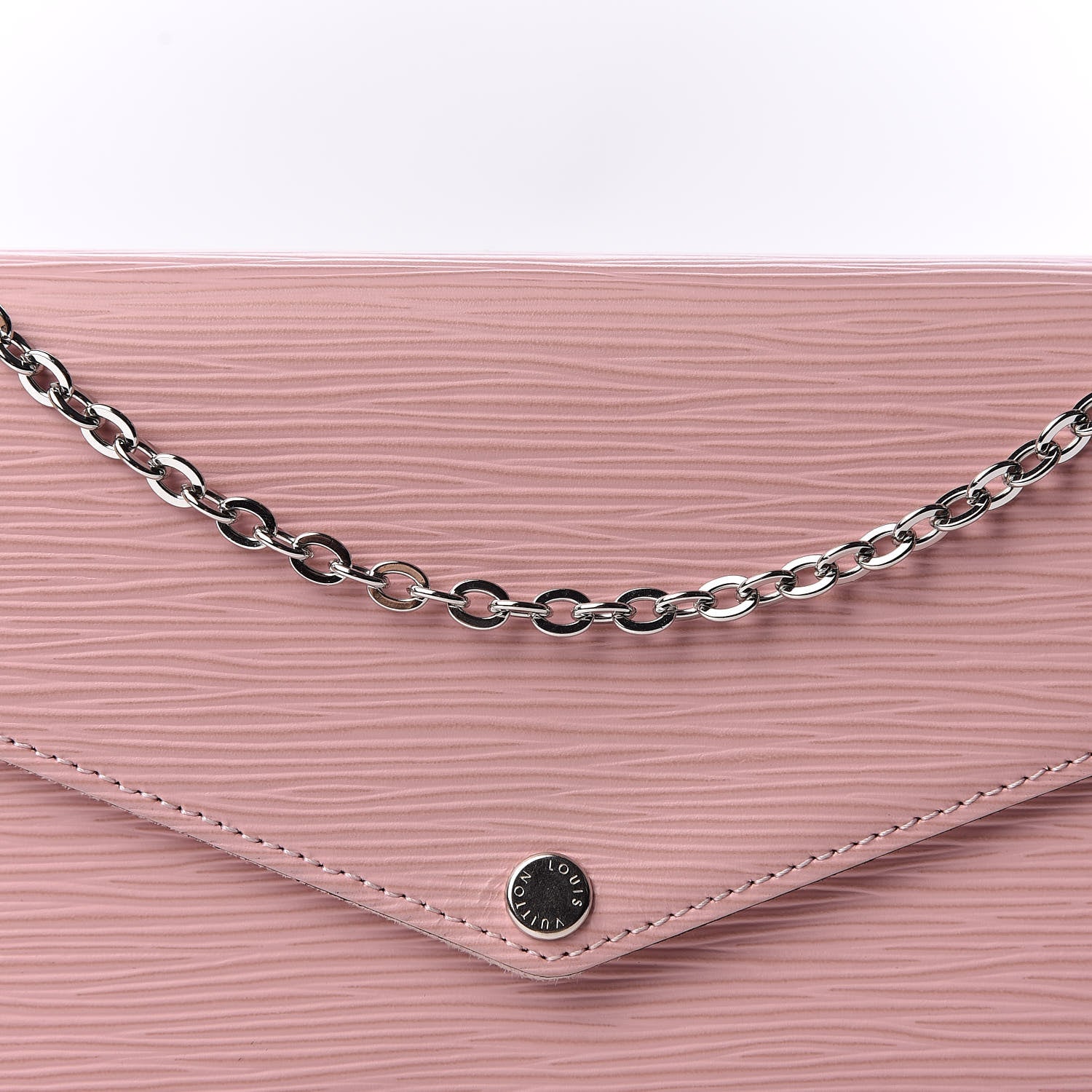 Louis Vuitton Epi Pochette Felicie Rose Ballerine 11 of 12