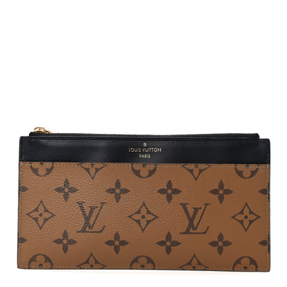Louis Vuitton Reverse Monogram Slim Purse 1 of 8