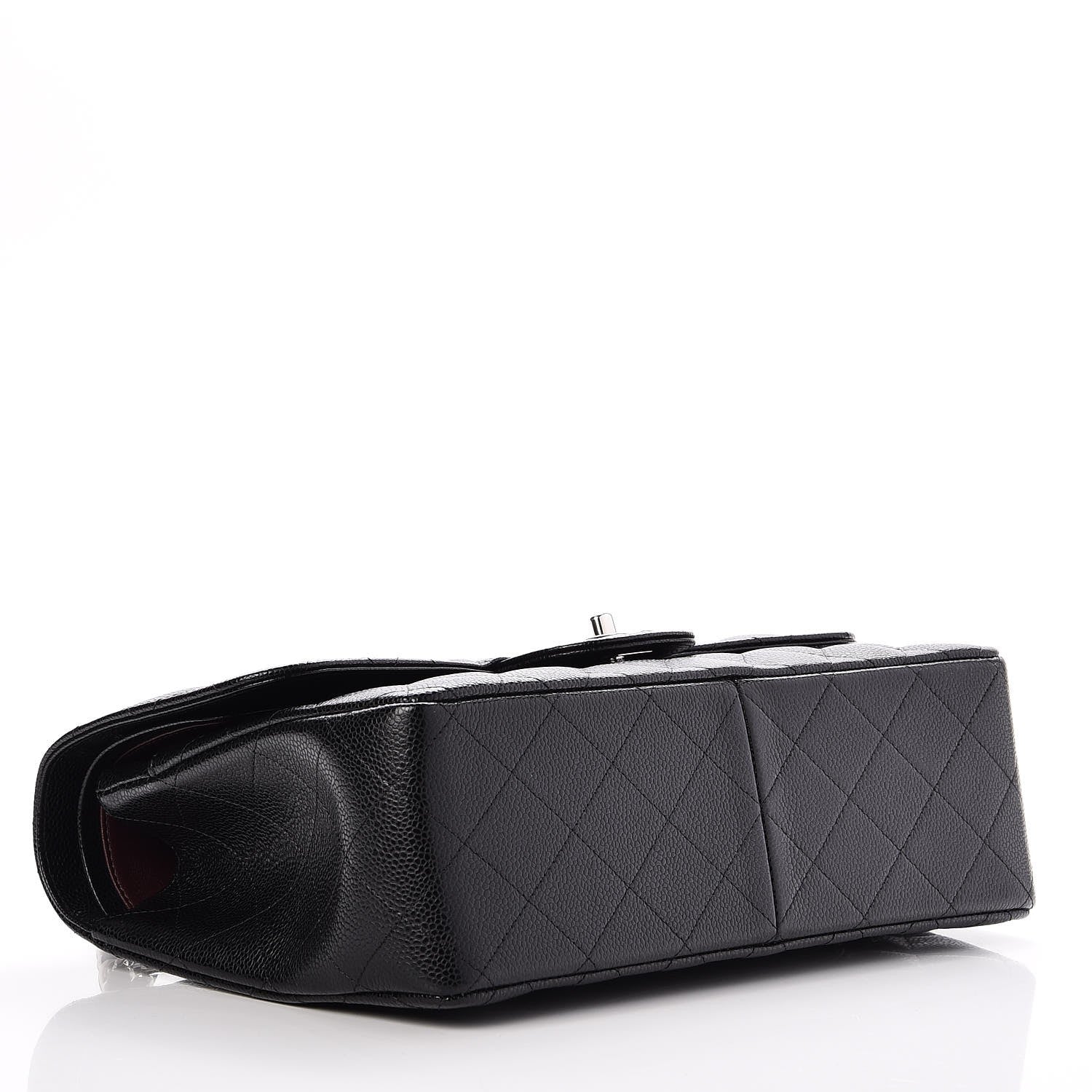 Chanel Caviar Quilted Jumbo Double Flap Black 5 of 9