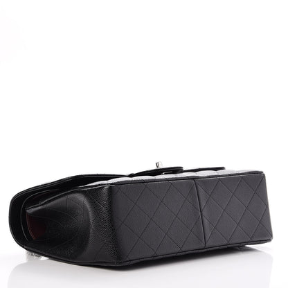 Chanel Caviar Quilted Jumbo Double Flap Black 5 of 9