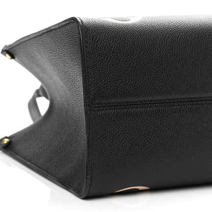 Louis Vuitton Empreinte Monogram Giant Onthego MM Black Beige 8 of 11