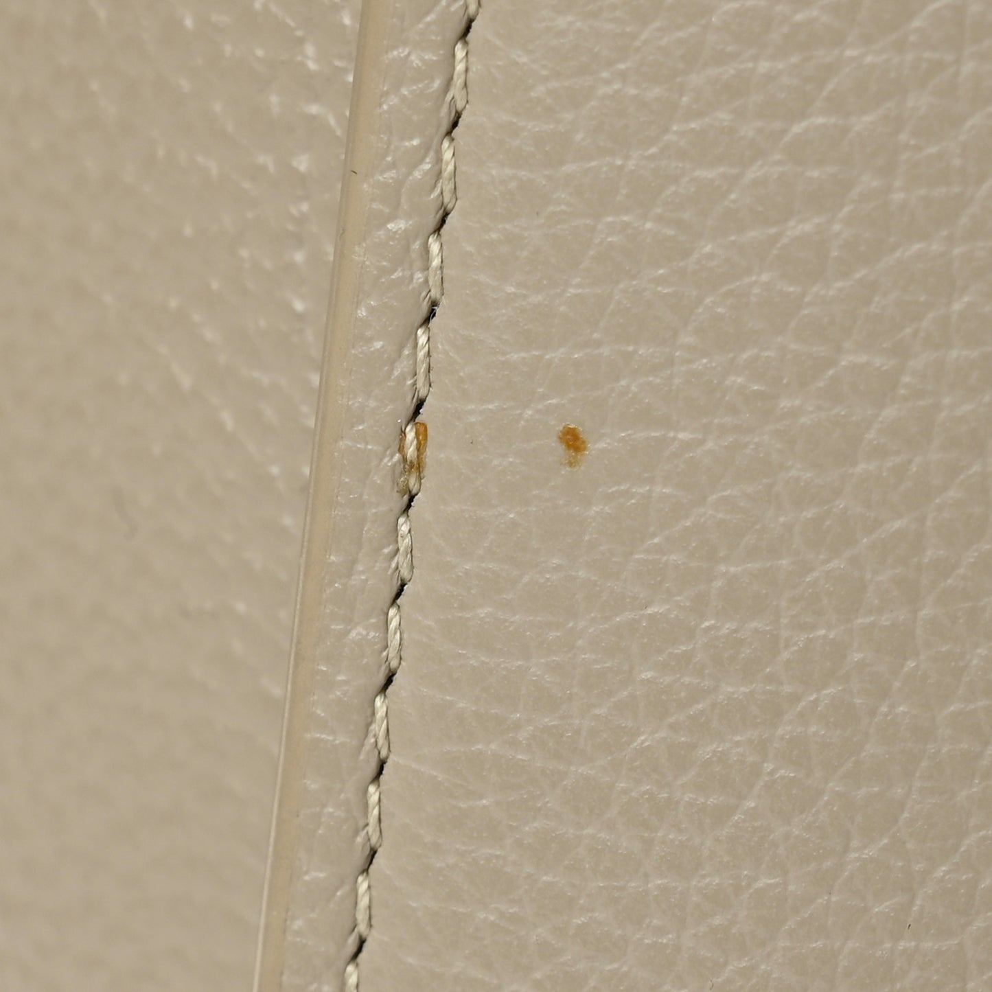 Calfskin Logo Embossed Small Tool 2.0 North-South Tote Taupe