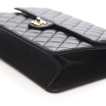 Chanel Lambskin Quilted Medium Single Flap Black 8 of 9
