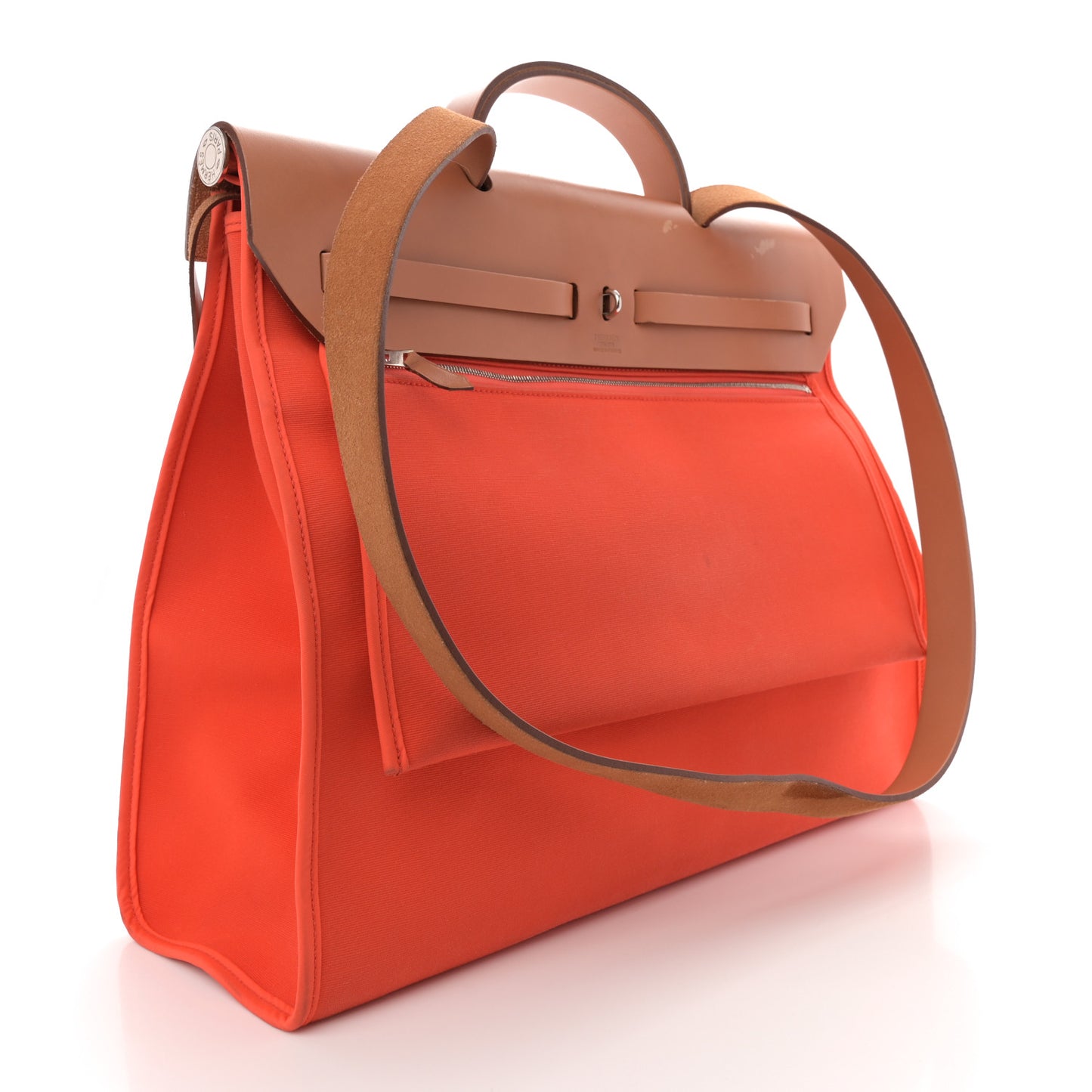 Vache Hunter Toile Herbag Zip 39 MM Orange Natural