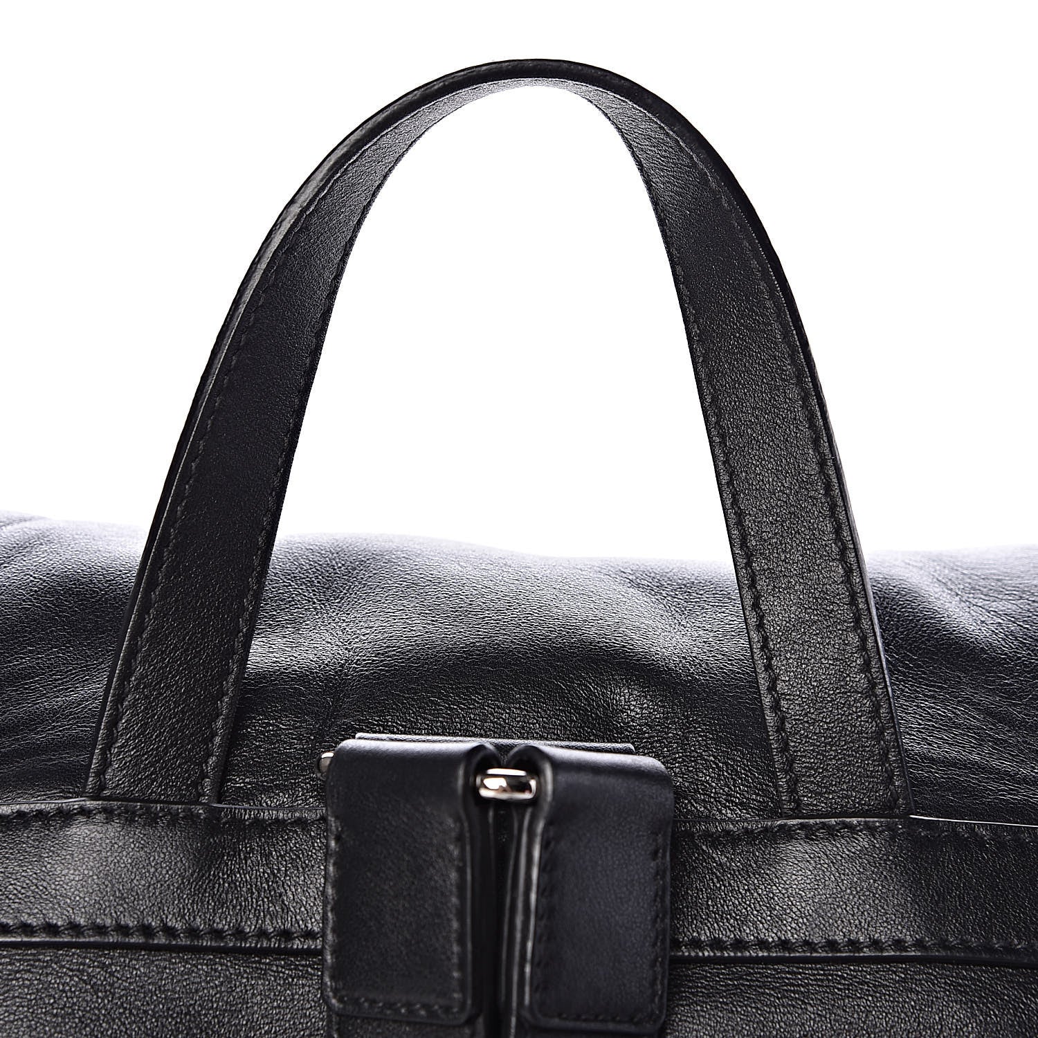 Prada Calfskin Backpack Black 12 of 15