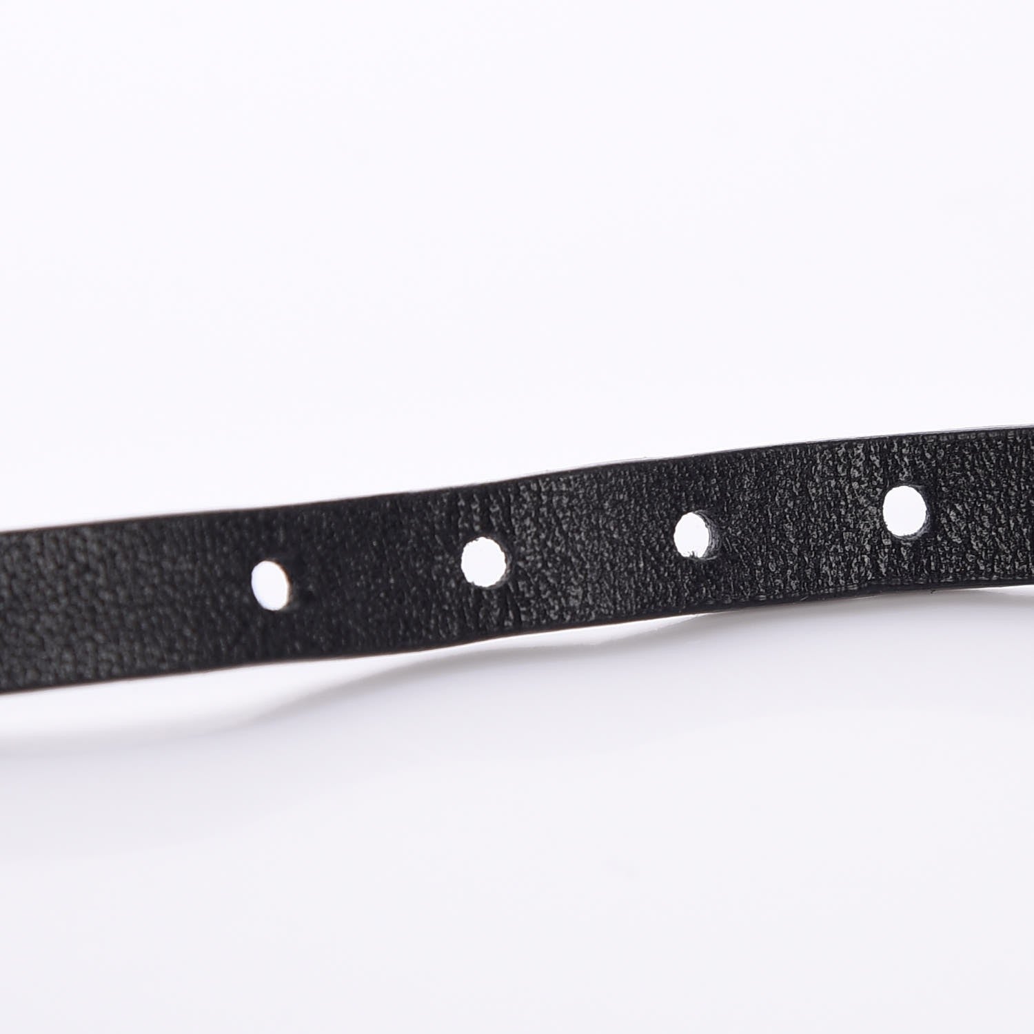 Christian Dior Calfskin J'Adior Logo Choker Necklace Black 7 of 8