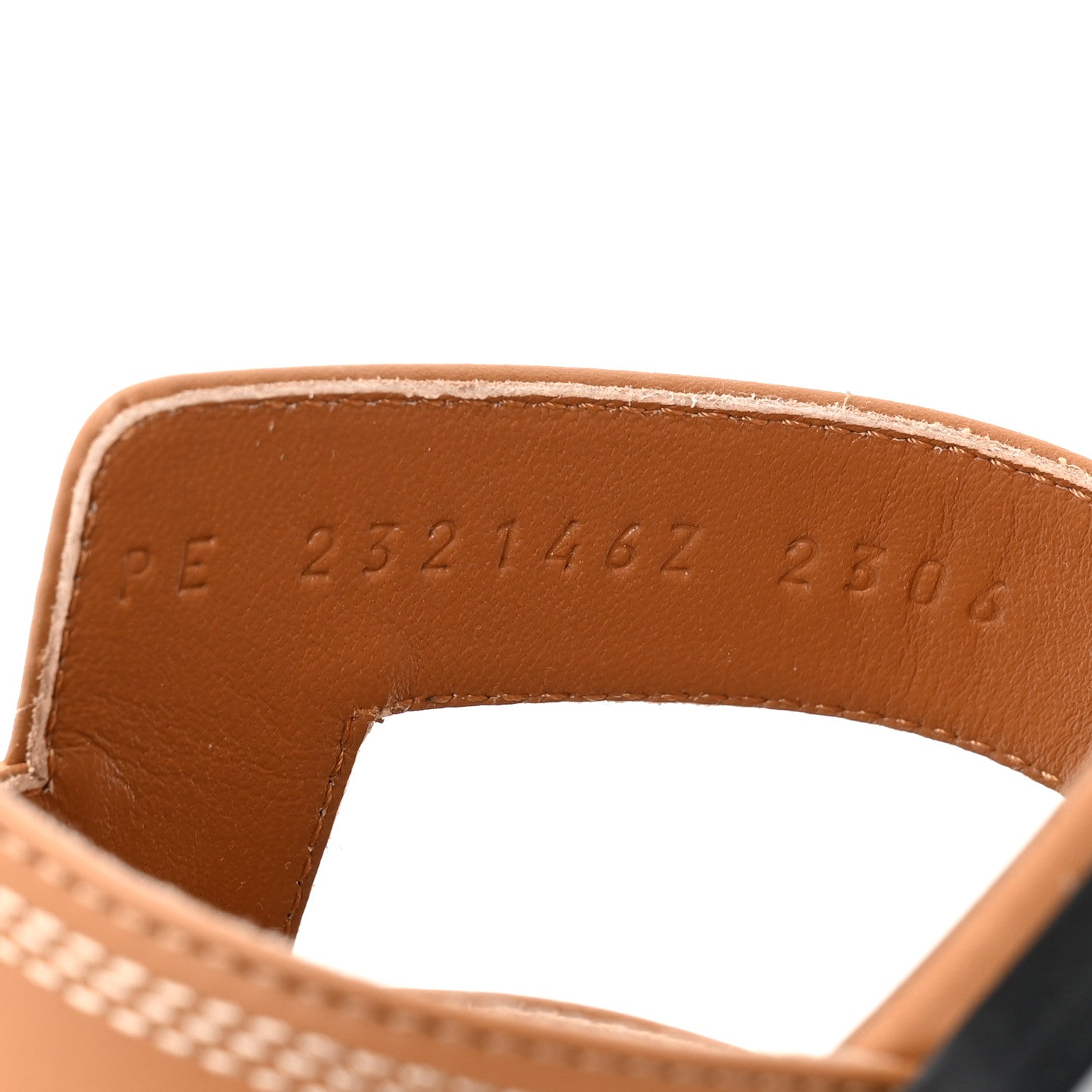 Hermes Calfskin Santorini Sandals 40 Naturel 8 of 8