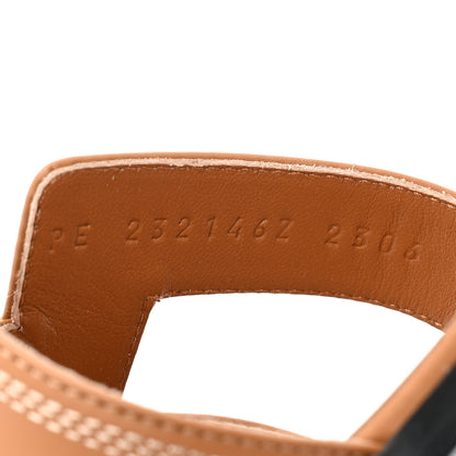 Hermes Calfskin Santorini Sandals 40 Naturel 8 of 8