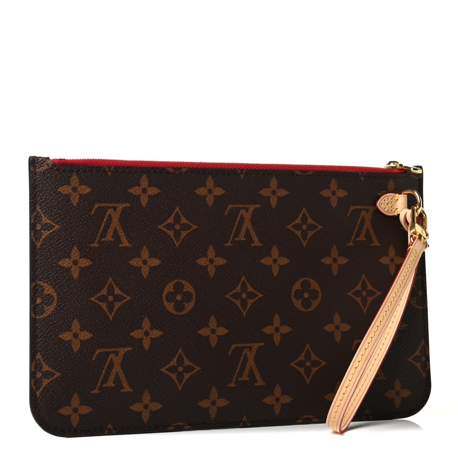 Louis Vuitton Monogram Neverfull MM GM Pochette Cherry 2 of 5