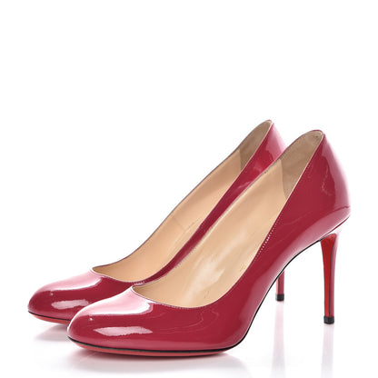 Christian Louboutin Patent Fifi 85 Pumps 37 Fuchsia 3 of 8