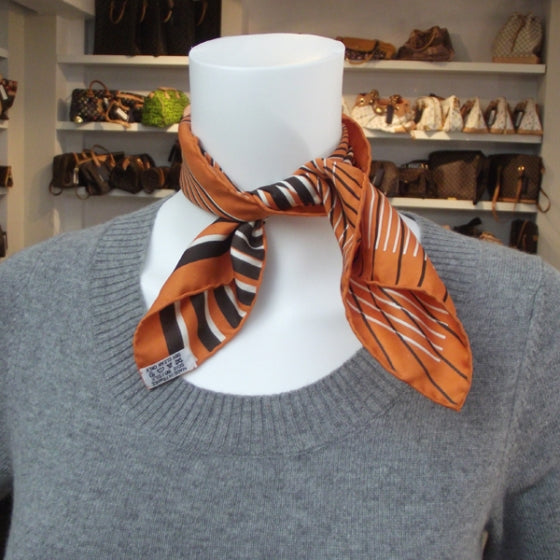 Silk H Au Gallop Pocket Square Scarf