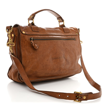 Proenza Schouler Lambskin Medium PS1 Satchel Saddle 3 of 15