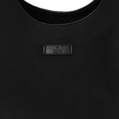 Gucci Canvas Guccissima Hobo Black 8 of 12