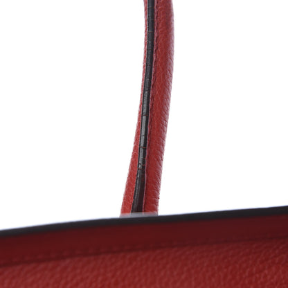 Celine Drummed Calfskin Micro Luggage Coquelicot 20 of 21