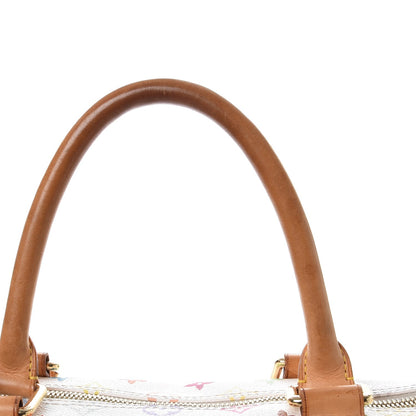 Louis Vuitton Monogram Multicolor Keepall 45 White 12 of 23
