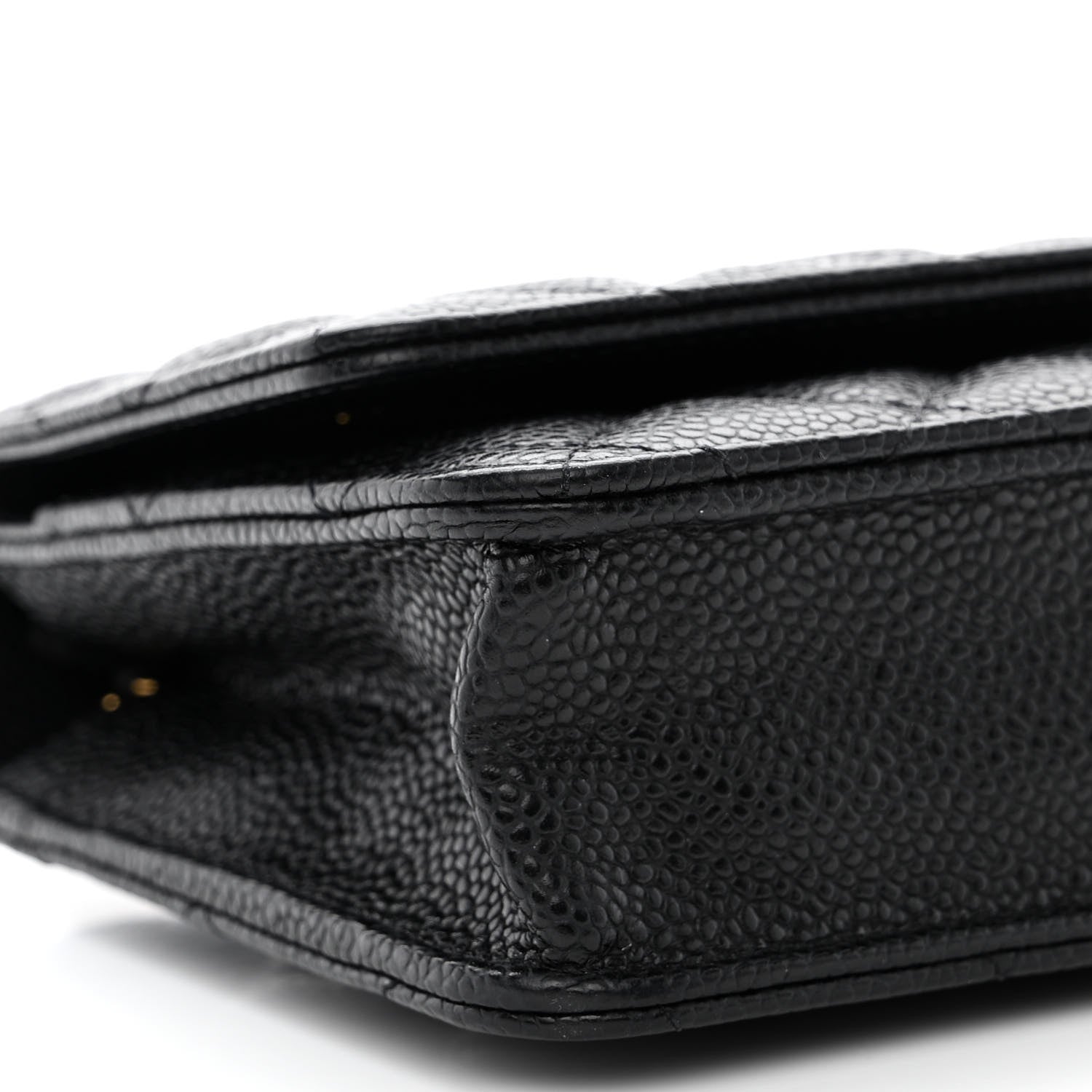 Chanel Caviar Quilted Wallet on Chain WOC Black 10 of 11