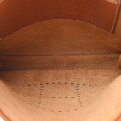 Hermes Taurillon Clemence Evelyne PM Gold 5 of 10