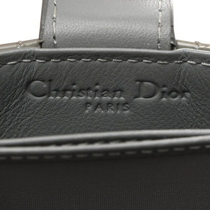 Christian Dior CHRISTIAN DIOR Patent Cannage Lady Dior 5-Gusset Card Holder Grey 6 of 8