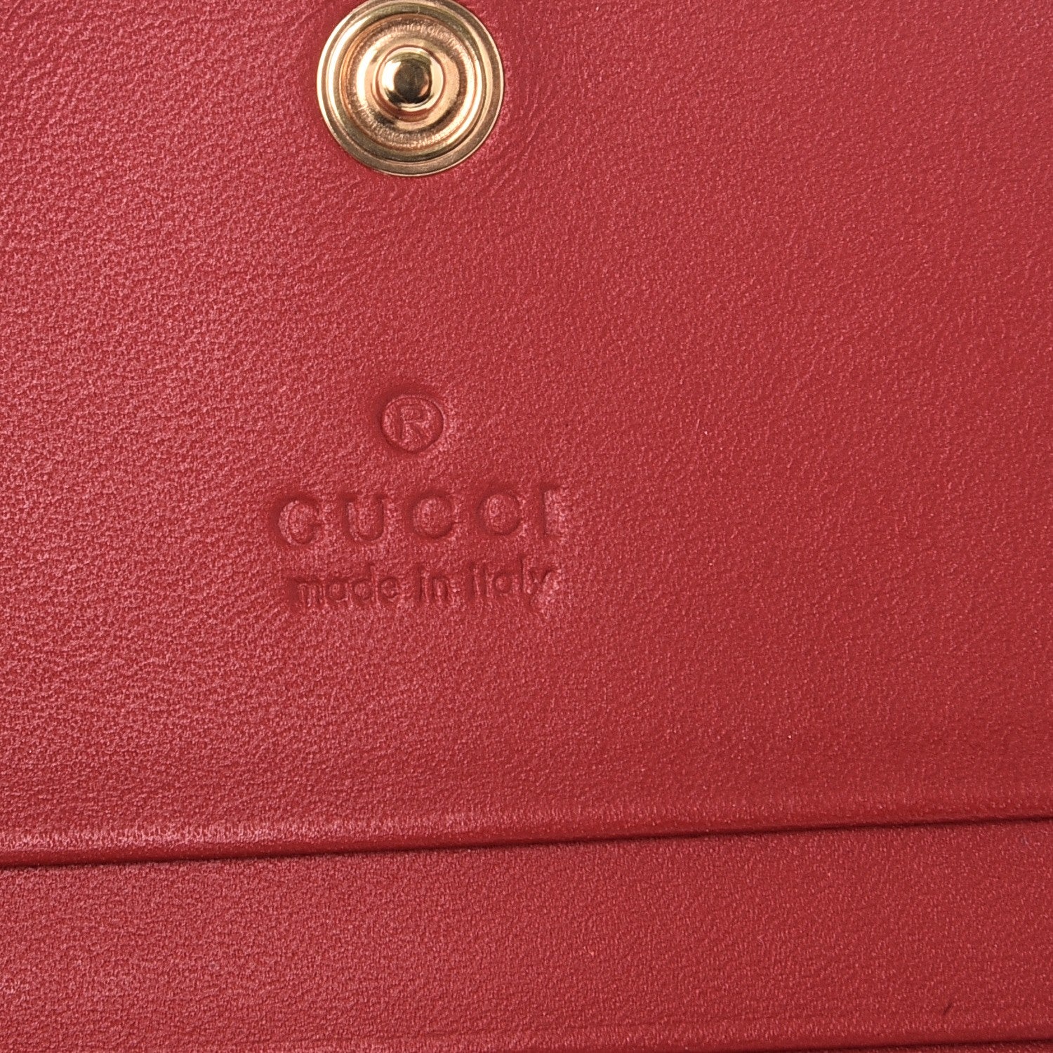 Gucci GG Supreme Monogram Blooms Card Case Beige Blue Navy Hibiscus Red 6 of 8