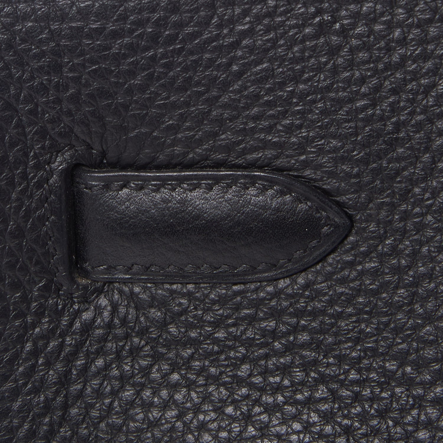 Hermes Taurillon Clemence Birkin 35 Black 10 of 31