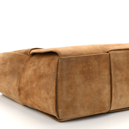 Bottega Veneta Suede Maxi Intrecciato Small Arco Tote 9 of 10
