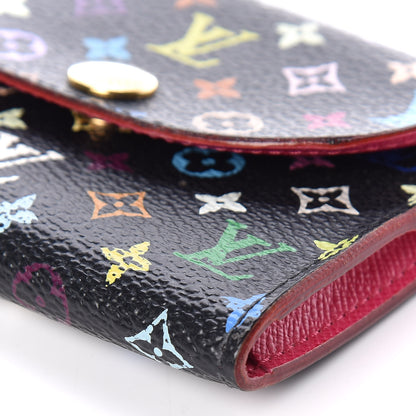 Louis Vuitton Monogram Multicolor Business Card Holder Black Grenade 6 of 11