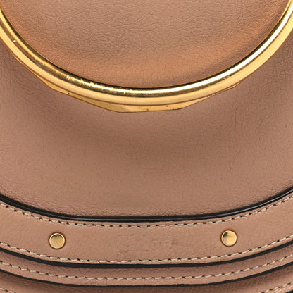 Chloe Calfskin Small Nile Bracelet Minaudiere Bag Biscotti Beige 7 of 10