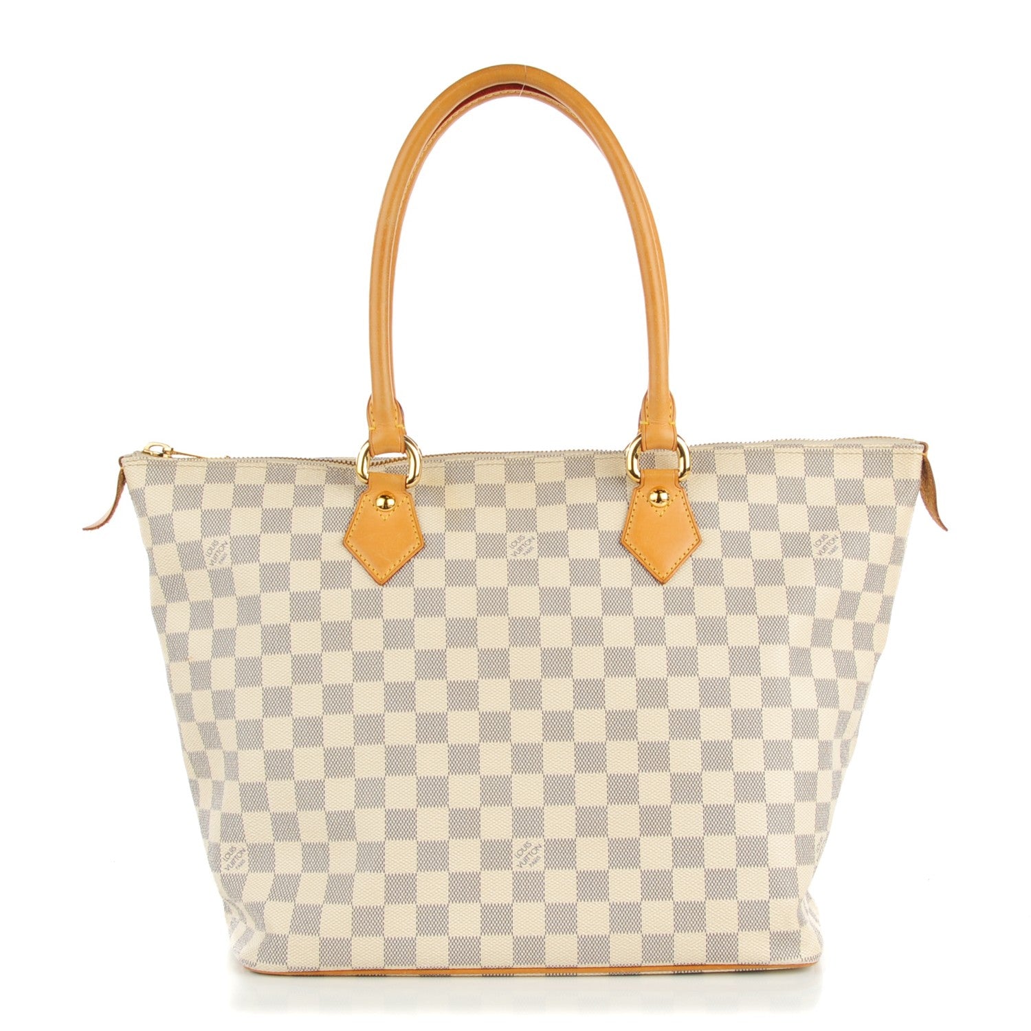 Louis Vuitton Damier Azur Saleya MM 1 of 8