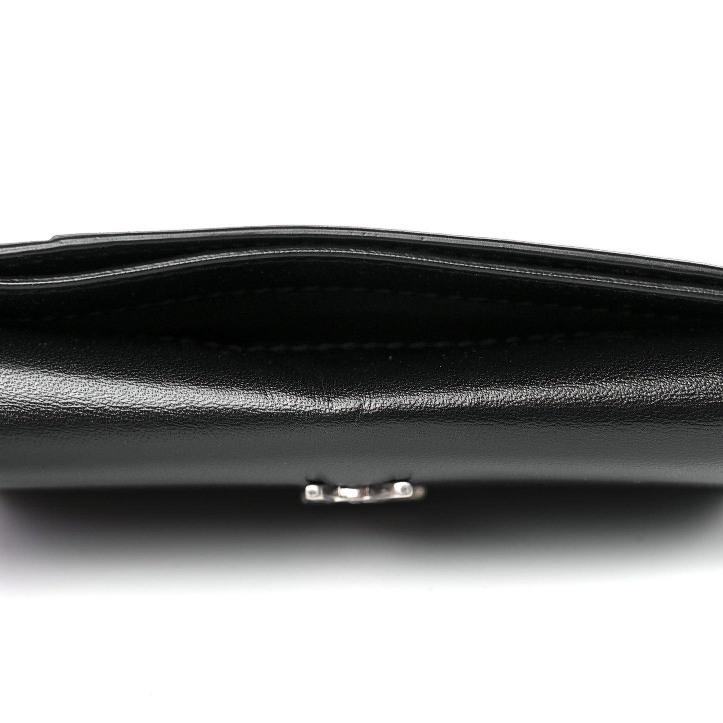 Ultra Soft Calfskin Coin Wallet Black