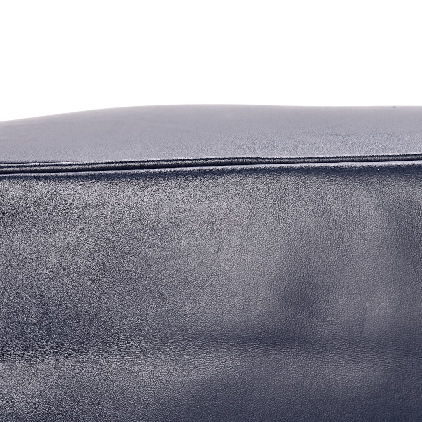 Calfskin Large Antigona Tote Night Blue Silver
