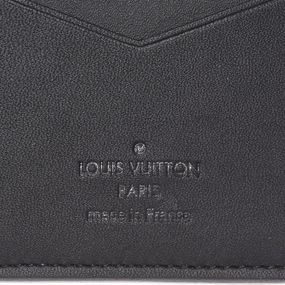 Louis Vuitton Calfskin Monogram Shadow Pocket Organizer Black 6 of 6