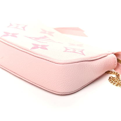 Louis Vuitton Empreinte Monogram Giant By The Pool Mini Pochette Accessories Bouton De Rose 7 of 8