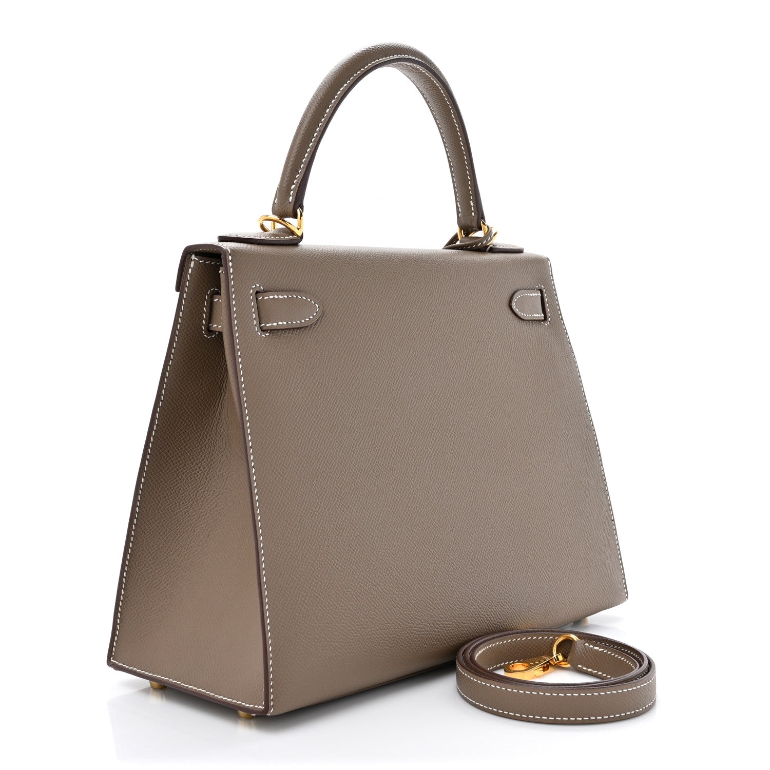 Hermes Epsom Kelly Sellier 28 Etoupe 3 of 14