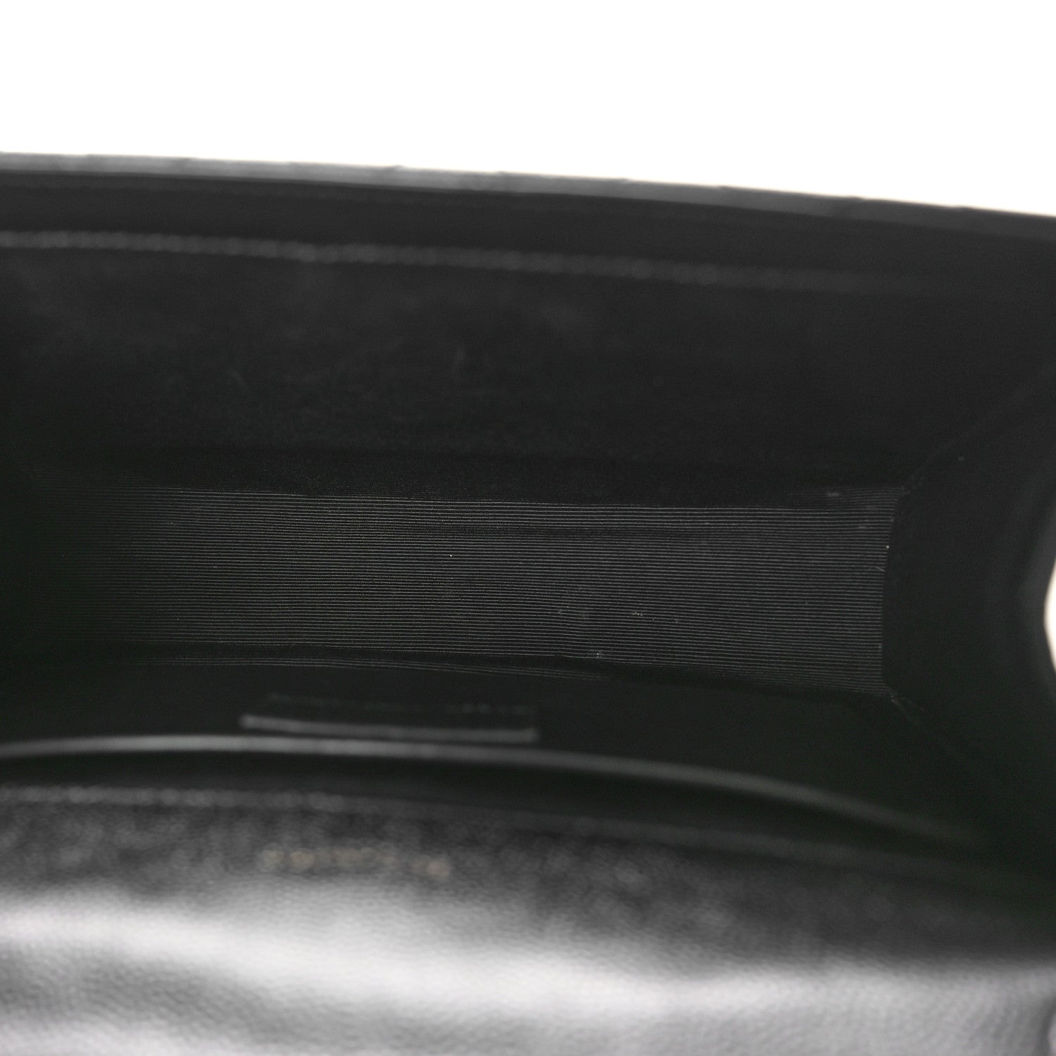 Saint Laurent Grain De Poudre Textured Mixed Matelasse Triquilt Medium Monogram Monochrome Satchel Black 5 of 10