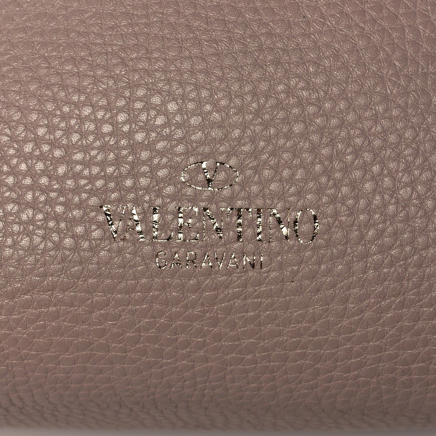 Valentino Garavani Pebbled Calfskin Rockstud Single Handle Flap Bag Poudre 6 of 12