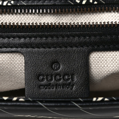 Gucci X BALENCIAGA Calfskin Matelasse Logo Print Small GG Marmont Shoulder Bag Black 6 of 11