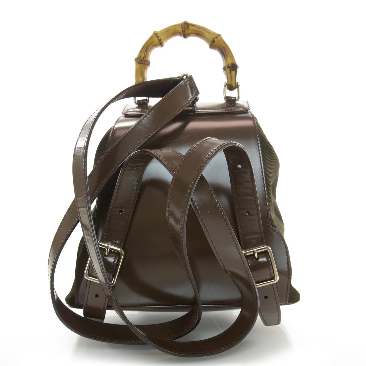 Gucci Bamboo Backpack Brown 3 of 7