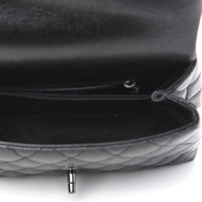 Chanel Caviar Quilted Mini Coco Handle Flap So Black 5 of 11