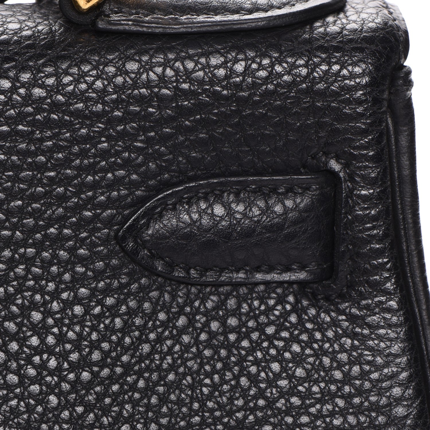 Hermes Togo Kelly Retourne 28 Black 26 of 28