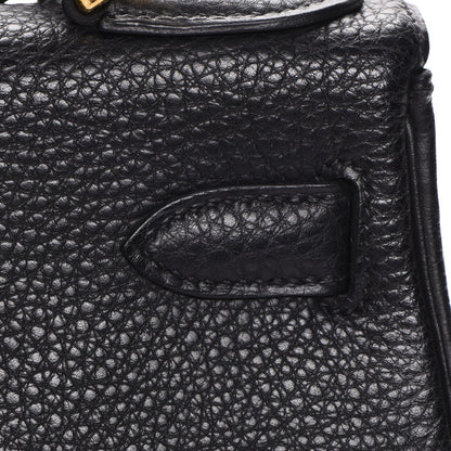 Hermes Togo Kelly Retourne 28 Black 26 of 28