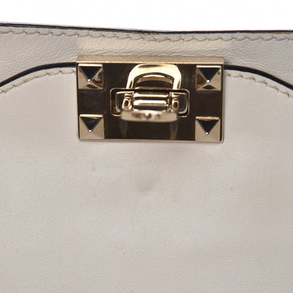 Valentino Garavani Vitello Medium Rockstud Tote Ivory 12 of 20
