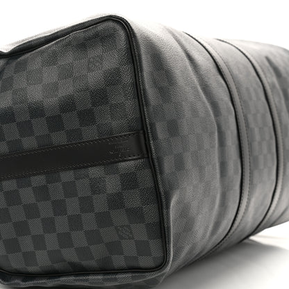 Louis Vuitton Damier Graphite Keepall Bandouliere 55 8 of 10