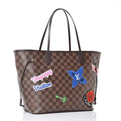 Louis Vuitton Damier Ebene Travel Stickers Neo Neverfull MM 4 of 17