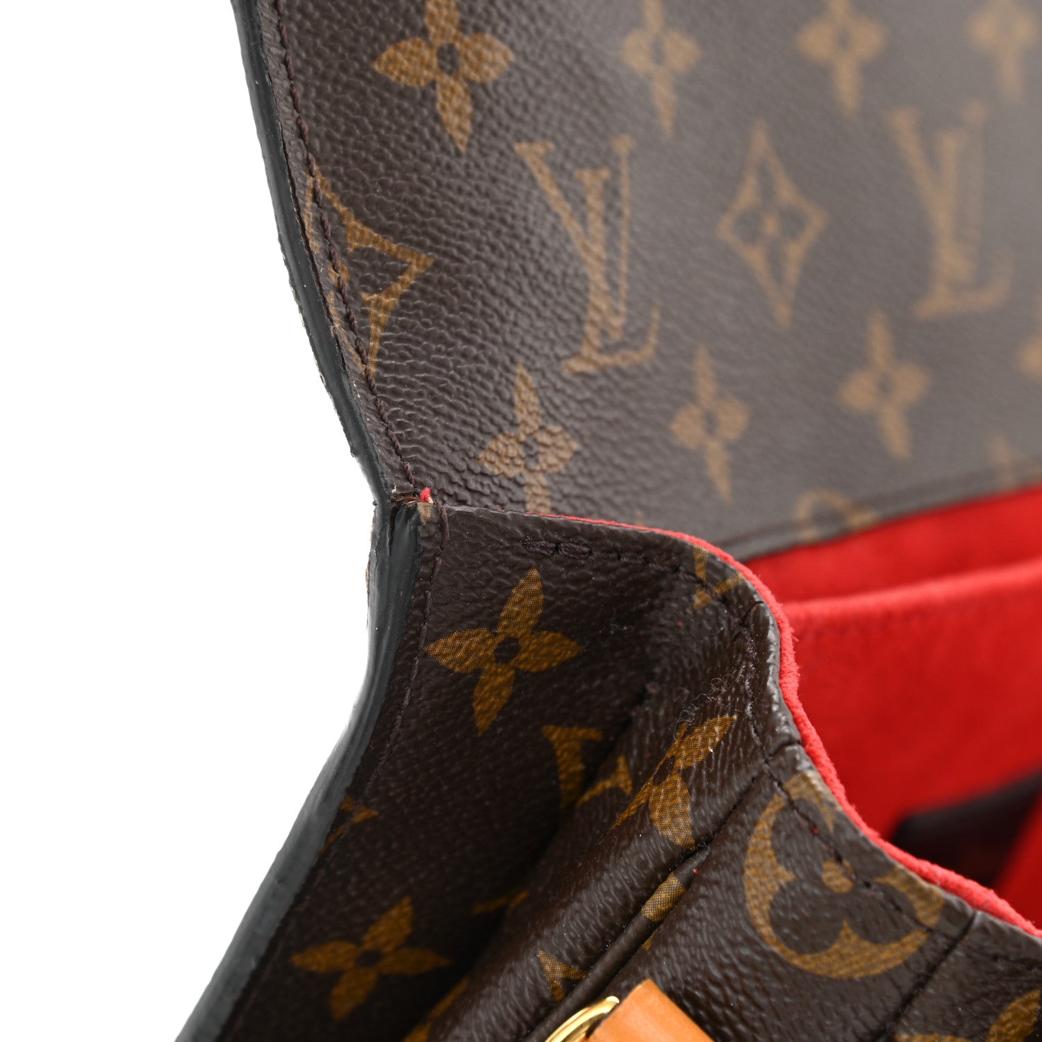 Louis Vuitton Monogram Braided Pochette Metis Coquelicot 13 of 14