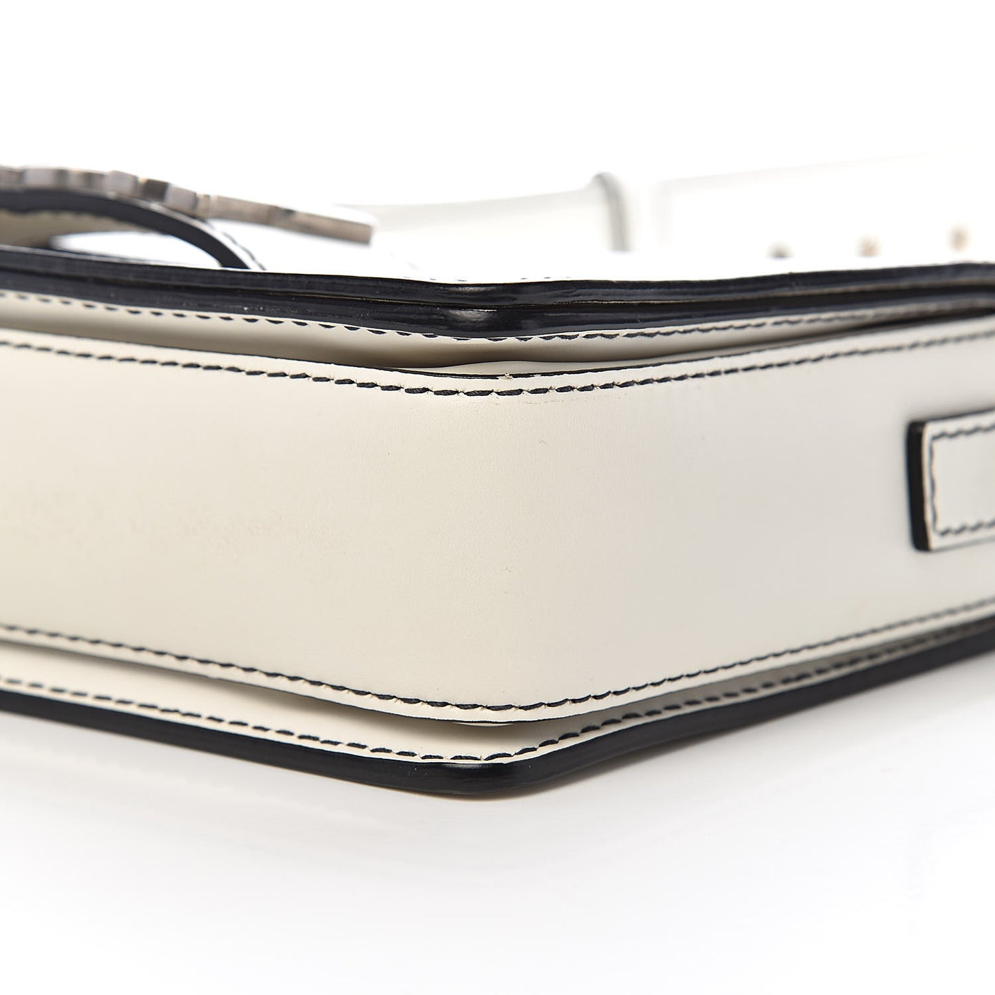Smooth Calfskin Dio(r)evolution Flap Bag Off White