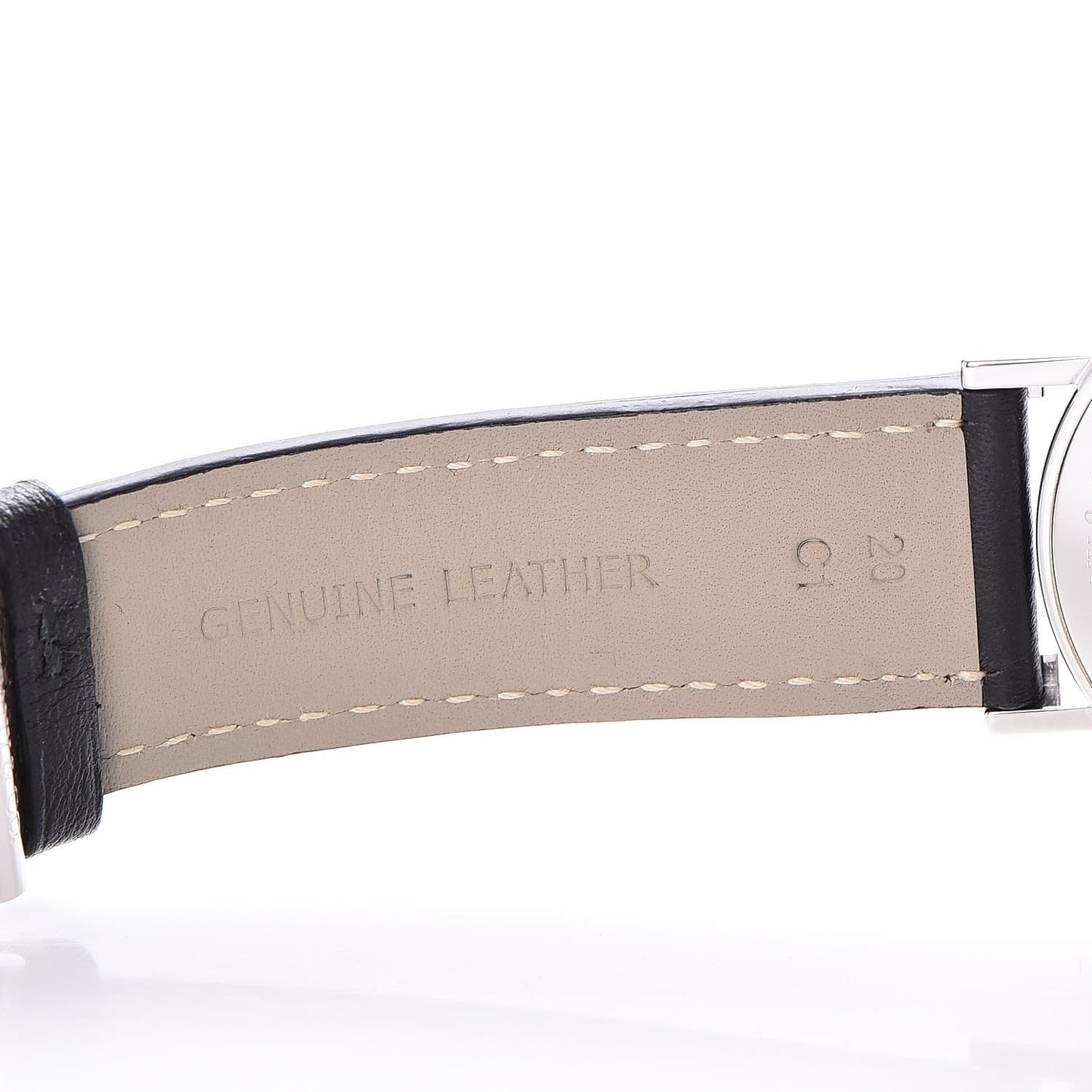 Sterling Silver Calfskin 39mm Atlas Automatic Watch