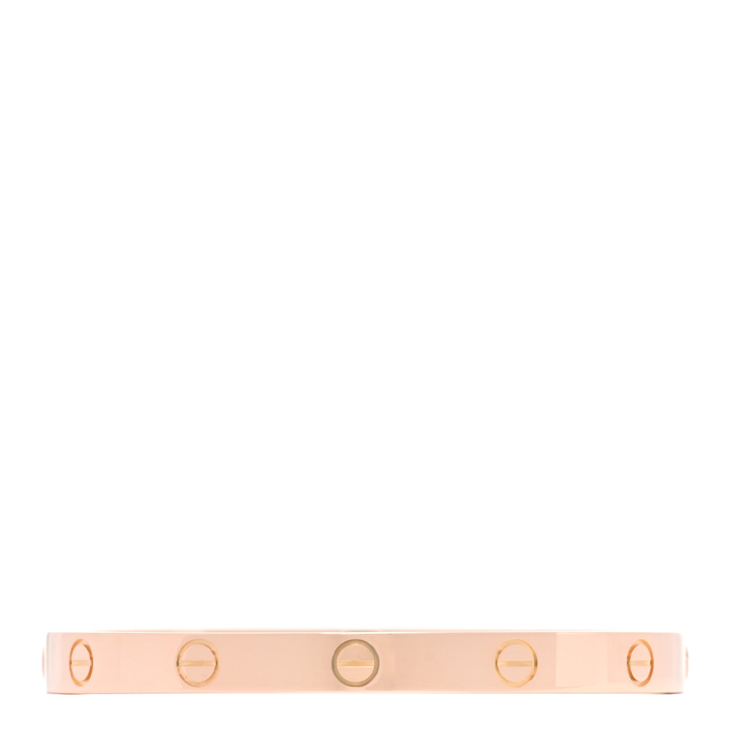 Cartier 18K Pink Gold LOVE Bracelet 17 1 of 3