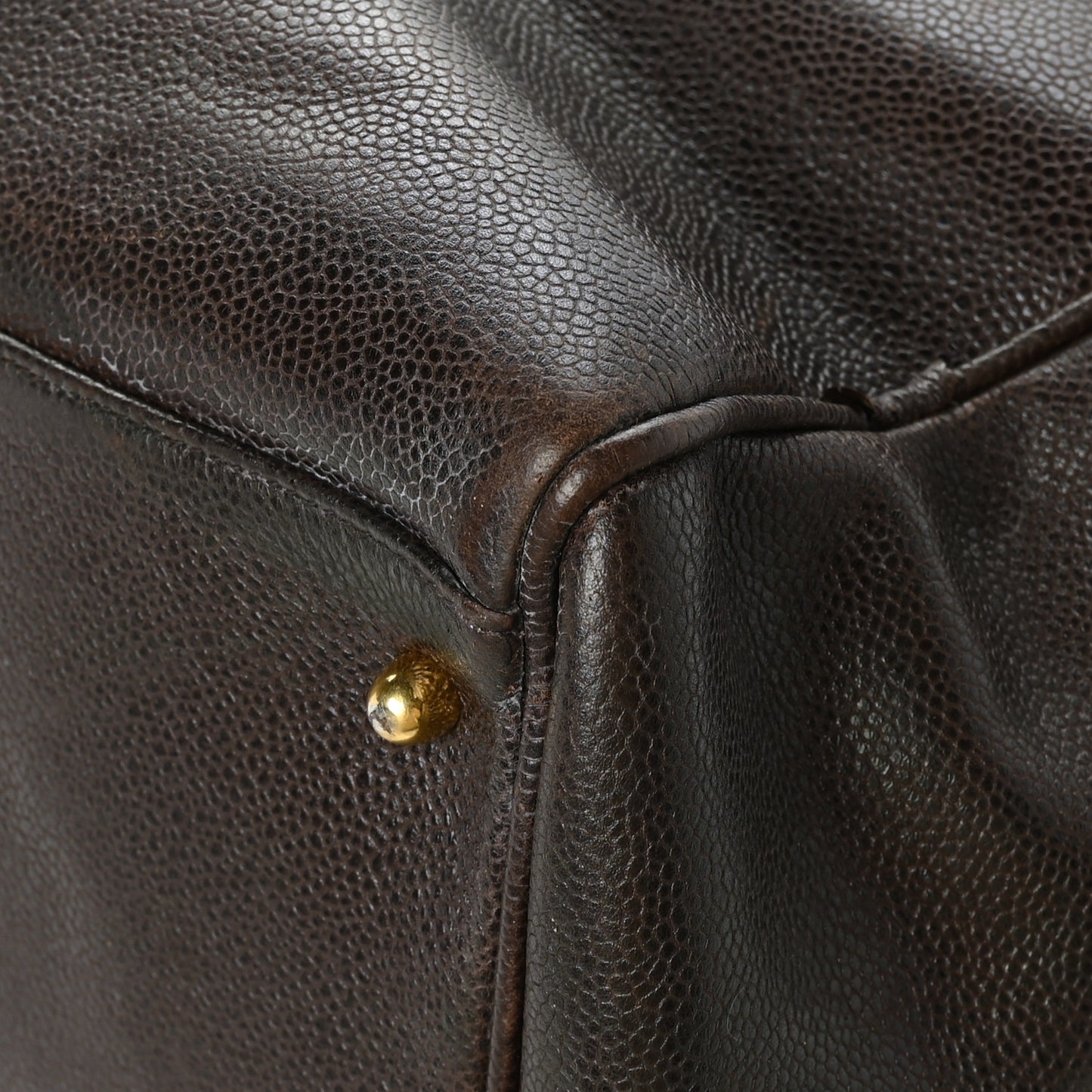 Caviar XL Weekender Bag Brown